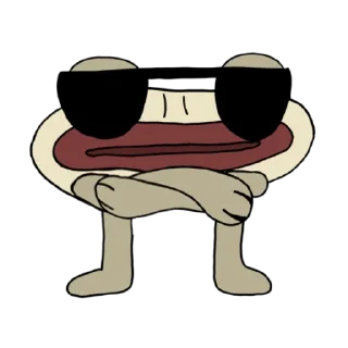 Telegram sticker 😎 Fupu