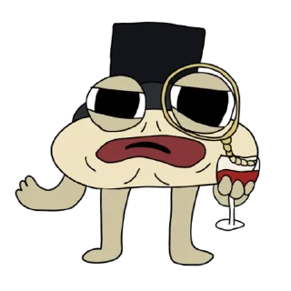Telegram sticker 🧐 Fupu