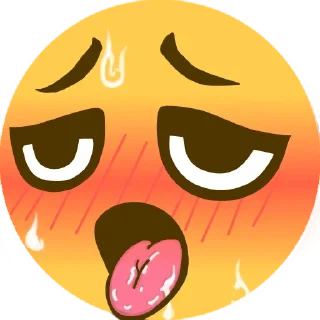 Телеграм стикер 🥵 Horny Emojis - @stikersR34