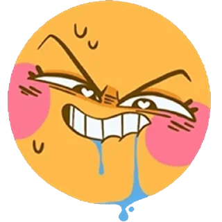 Телеграм стикер 🥰 Horny Emojis - @stikersR34