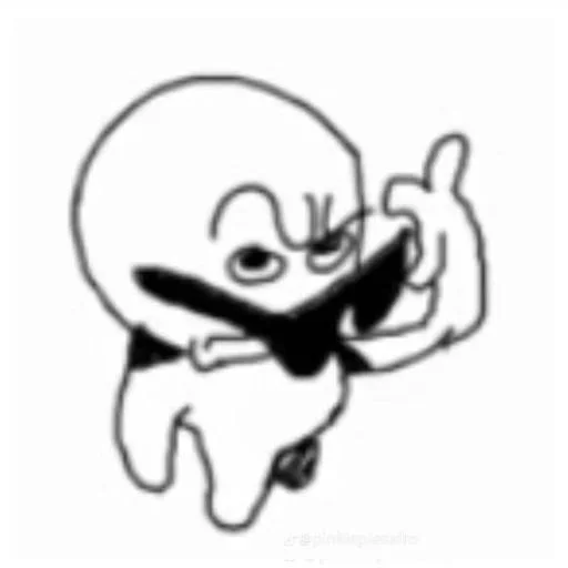 Telegram sticker 🤓 @Mojaakam - Huh?!🗿