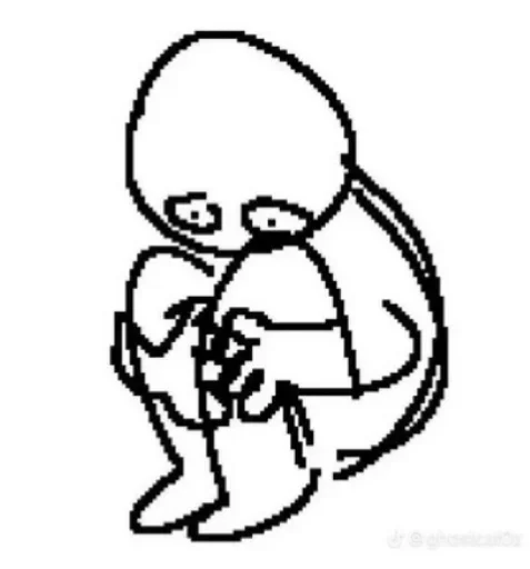 Telegram sticker 💔 @Mojaakam - Huh?!🗿