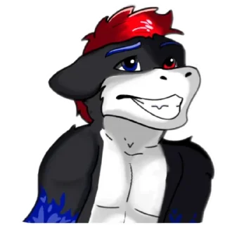 Sticker 😁 Dest Dragon/Wolf