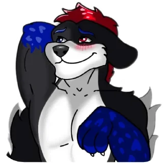 Telegram sticker 🤭 Dest Dragon/Wolf