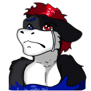 Video sticker 😭 Dest Dragon/Wolf