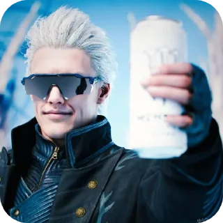 Telegram sticker 😎 Vergil stk pack by @Adrian_is_cumming
