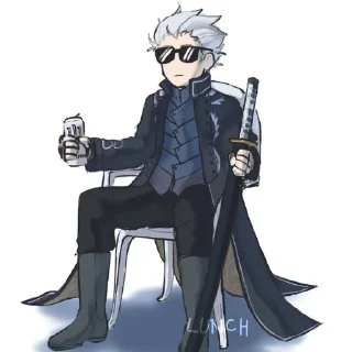 Telegram sticker 🧸 Vergil stk pack by @Adrian_is_cumming