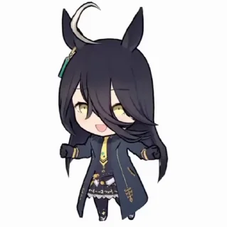 Video sticker 😁 Manhattan Cafe @umamusume_stickers