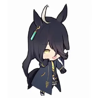 Video sticker 😃 Manhattan Cafe @umamusume_stickers