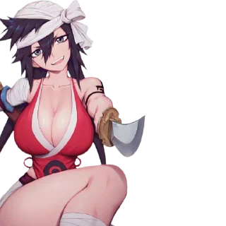 Telegram sticker 👙 Hentai Girl