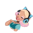 Sticker 😂 Gamer Girl