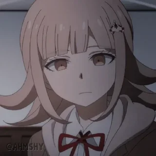 Telegram sticker 🎮 - ᗷY @ahMshY 𓉮 . Chiaki Nanami