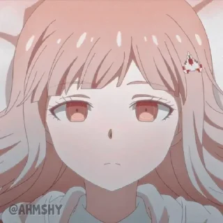 Telegram sticker 🎮 - ᗷY @ahMshY 𓉮 . Chiaki Nanami