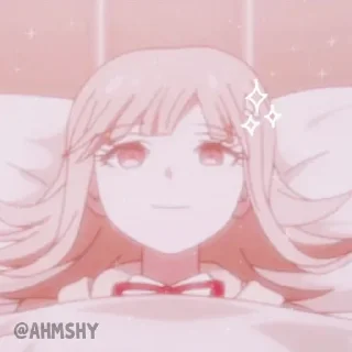 Telegram sticker 🎮 - ᗷY @ahMshY 𓉮 . Chiaki Nanami