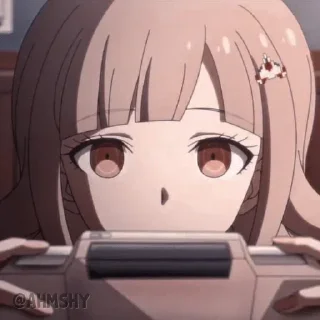 Sticker 🎮 - ᗷY @ahMshY 𓉮 . Chiaki Nanami