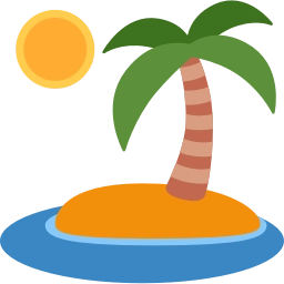 Sticker 🏝️ Twemoji Travel @HiEmoji