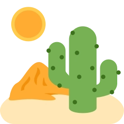 Sticker 🏜️ Twemoji Travel @HiEmoji