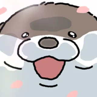 Telegram sticker 😀 수달 확대