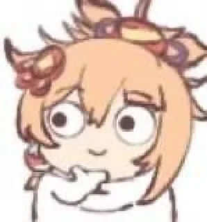 Telegram stiker 🤔 小小德丽莎 (@YaePub)