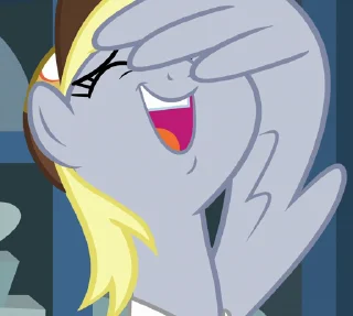 Video sticker 😁 Derpy | @MLP_AnimatedStickers