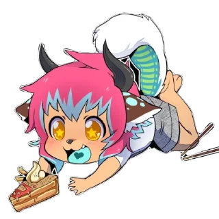Video sticker 🫥 Pixie