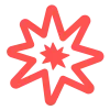 Sticker 💥 Outline Icon by @go_bo