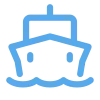 Video sticker ⛴ Outline Icon by @g...