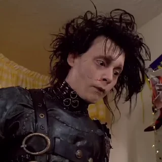 Video sticker ✂️ Edward Scissorhands @Stalpen