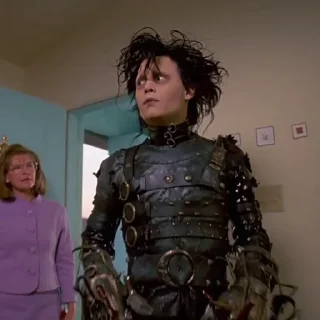 Video sticker ✂️ Edward Scissorhands @Stalpen