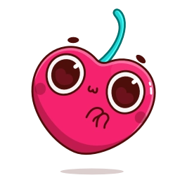 Telegram sticker ❤️ Hot Cherry