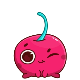 Telegram sticker 😉 Hot Cherry