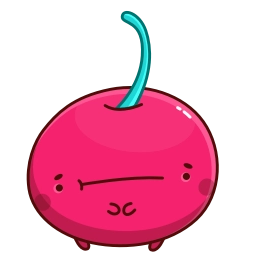 Telegram sticker 😐 Hot Cherry
