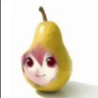 Sticker 🍐 ᜊ Teto Pear ꒰🍐꒱ @oblivionstick