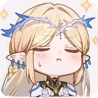 Telegram sticker 🙂 Cartethyia🥰