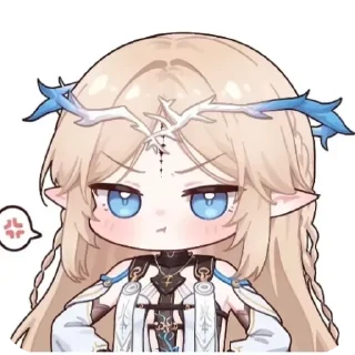 Telegram sticker 😡 Cartethyia🥰