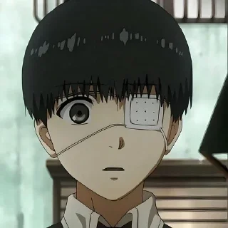 Video sticker 😧 Канеки кен @anime_stickerr