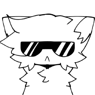 Sticker 😎 Бойкиссер 67 @FurriStik <--больше фурри стикеров тут ➡️ @Ctikeru