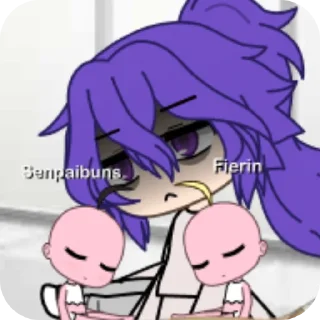 Telegram sticker 👍 Міднайт доза(гача) @UAStickerbot