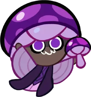 Telegram sticker 🍄 Poison Mushroom Cookie!