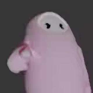 Video sticker 🍞 분홍폴가이콘 by @KiyoBot_bot