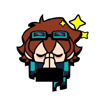 Telegram sticker 😔 Лололошка. ➡️ @EmojiRuBot