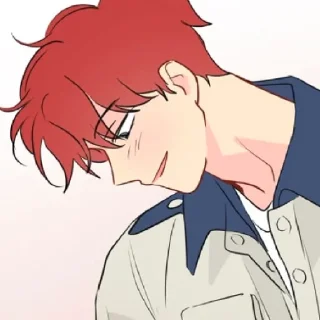 Telegram sticker 🔥 Is It Just A Dream? // Manhwa