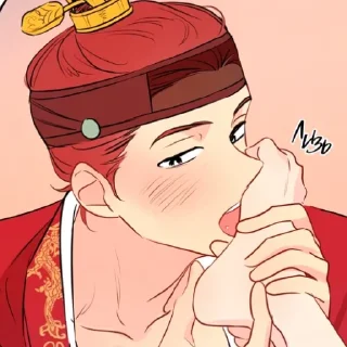 Telegram sticker 😋 Is It Just A Dream? // Manhwa