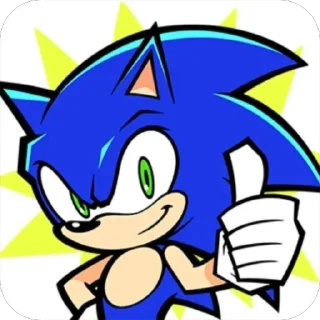 Sticker 👍 Sonic Chillydog Stickers 7ifra Pack