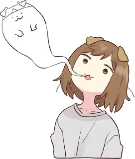 Telegram sticker 😤 Цуценя :: @fStikBot