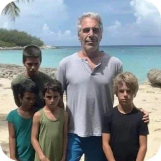 Telegram stiker 🥰 @glorytoepstein