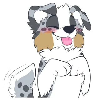 Sticker ☺️ Australian Shepherd Stickers by Pulexart.com