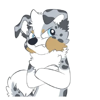 Video sticker 😤 Australian Shepherd Stickers by Pulexart.com
