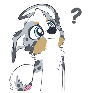 Video sticker 😕 Australian Shepherd Stickers by Pulexart.com