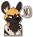 Telegram sticker ❌ Utunu